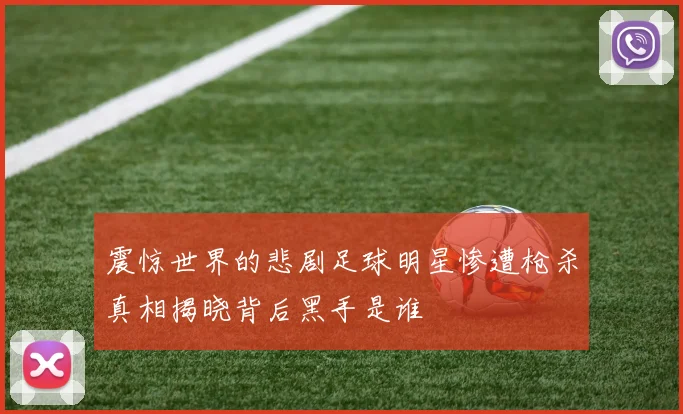 震惊世界的悲剧足球明星惨遭枪杀真相揭晓背后黑手是谁